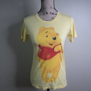 Disney Parks Winnie The Pooh Shirt Womens S Yellow